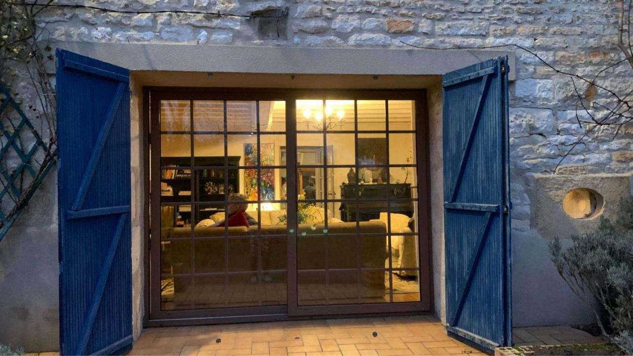 La Maison Bleue Varzy Buitenkant foto